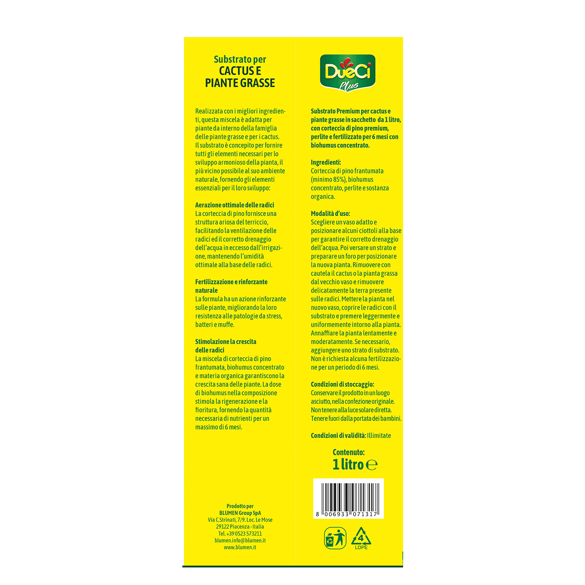 Substrato per Cactus e Piante Grasse - immagine 2